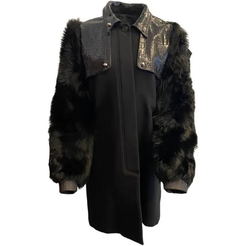 Alexander Wang Winter Statement Trench Style Coat